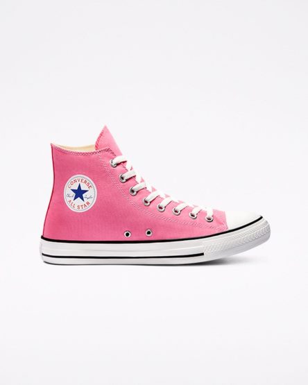Men's Converse Chuck Taylor All Star Classic High Top Shoes Pink | AU 651E9R